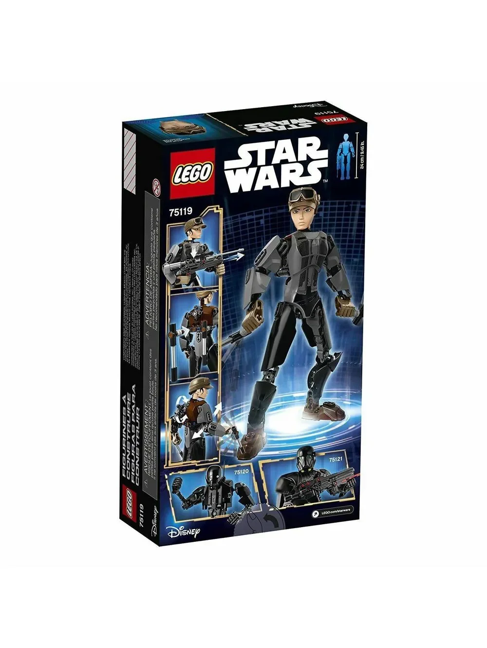 Star Wars: Sergeant Jyn Erso Buildable Figure LEGO Disney Rogue One Rebel